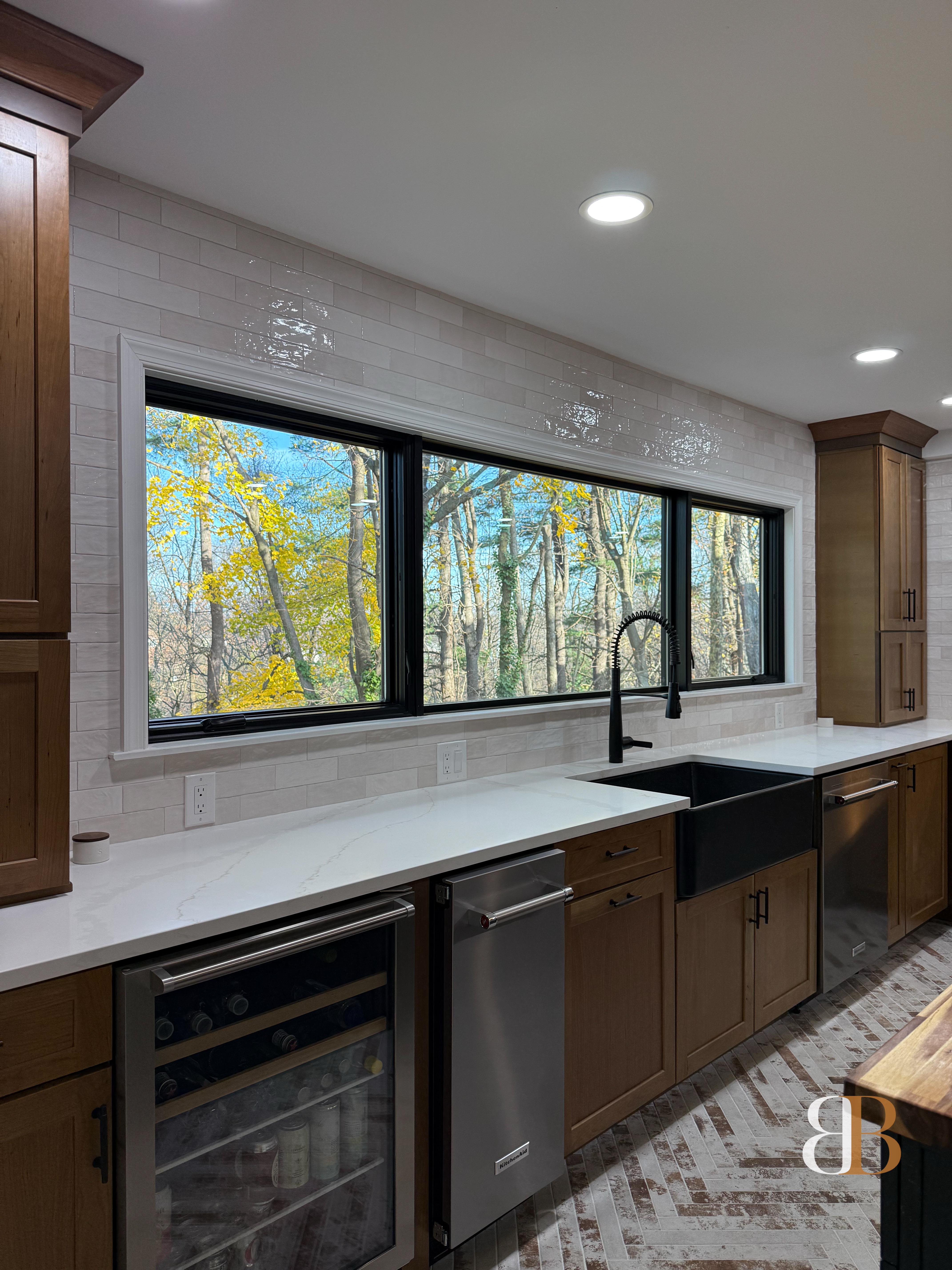 Transitional kitchen remodel in Gladwyne by B&B Associates Creations — photo 6